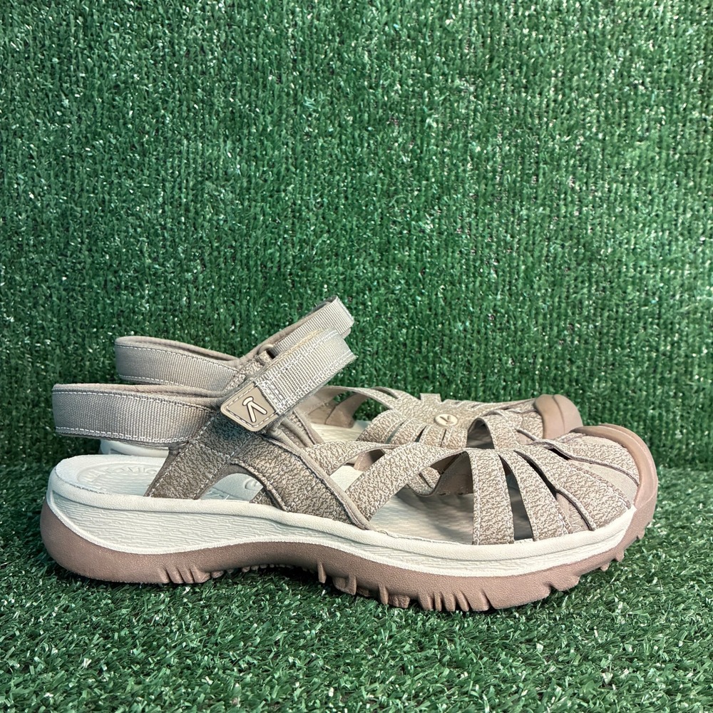 NEW KEEN Rose Closed Toe Outdoor Hiking Sport Water Sandals Brindle Womens Sz 10